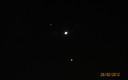 Conjunción Venus, Júpiter con la Luna
