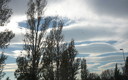 El cielo esta tarde