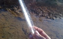 Hielo en Rio Seco de benicarló (Castellón)