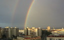 arco iris ciudad-mar