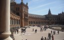 Sol en la Plaza de España