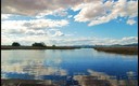 Nubes y mucha agua en las Tablas de Daimiel