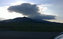 posada sobre la montaña