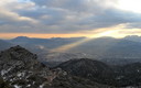 Amanecer desde la Sierra de Mariola
