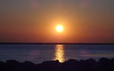 Puesta de sol en Mazagón el 11/02/2012