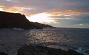 atardecer sobre pto de vega