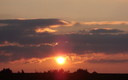 Atardecer en Puerto Serrano
