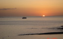 Puesta de sol entre La Gomera y El Hierro
