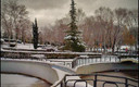 restos de nieve