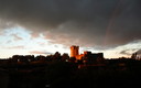 Despues del diluvio asomó el sol para ponerse