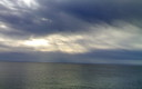 Amanecer en la playa de cullera
