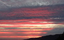puesta de sol el la palma