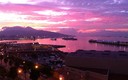 atardecer desde mi casa en CEUTA