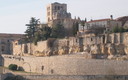 PEÑAS DE SANTA MARTA Y CATEDRAL DE ZAMORA DESDE EL DUERO