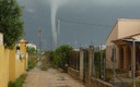 Tornado en Oliva, Valencia