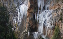 chorreras heladas en la Peña de la Hoz