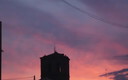 torre del villar ..cielo de fuego