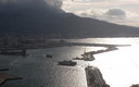 Ferry entrando al puerto de Ceuta