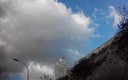 Nubes formado por el viento