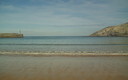 Mañana preciosa en la playa de Górliz