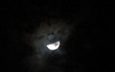 Nubes ocultando a la Luna