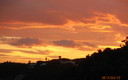 atardecer en san pol de mar