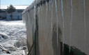 estalactitas de hielo