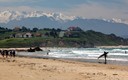Playa El Merón en Valdáliga. Cantabria.
