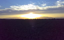 puesta de sol desde el camino del Cubillo