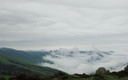 Niebla y nieve en Sejos.
