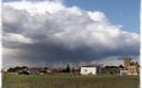 Nubes de tormenta en Guadamur
