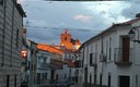 atardecer en Valdefuentes(caceres)