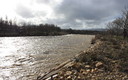 rio eria, encima del puente  de castrocontrigo