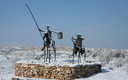 Munera nieve y mucho frio.