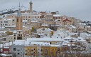 Primera nevada del año en Cuenca