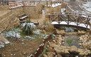 las ultimas nieves en Monreal