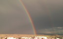 arco iris en Madrid