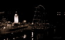 puerto de noche