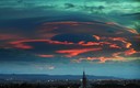 Atardecer ventoso