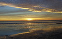 puestas de sol en doñana  en diciembre