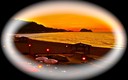 Anochecer en Zarautz