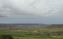 Nubes en las bardenas reales