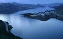 Atardecer en el embalse de Iznajar