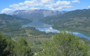El pantano de Tranco desde Hornos.