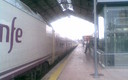Destino Jerez - Madrid en una mañana nubosa y amenazando lluvia