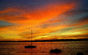 atardecer en Ayamonte,Huelva