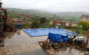 La lluvia en Torres del Obispo (Huesca)