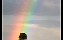Campiña onubense y arco iris