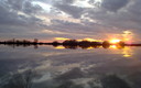 Atardecer en Lago