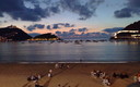 Atardecer en la Concha